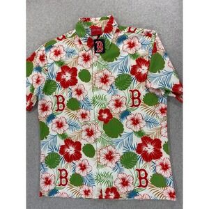 NWT Boston Red Sox Short Sleeve Baseball CAMP Shirt (Men's 2XL)